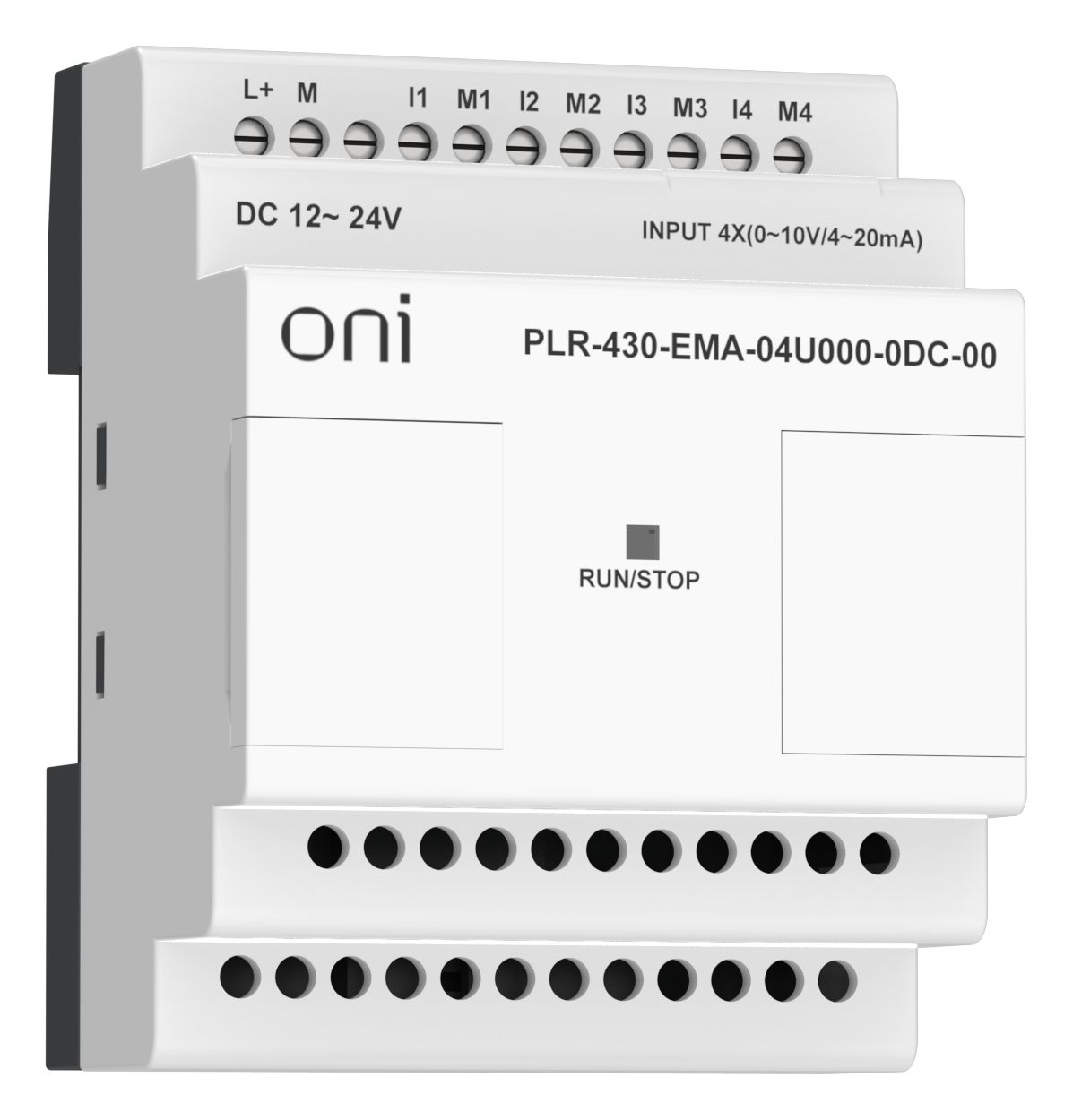 IEK ONI ПЛК 430 Модуль IO 4 UI 24В DC. фото