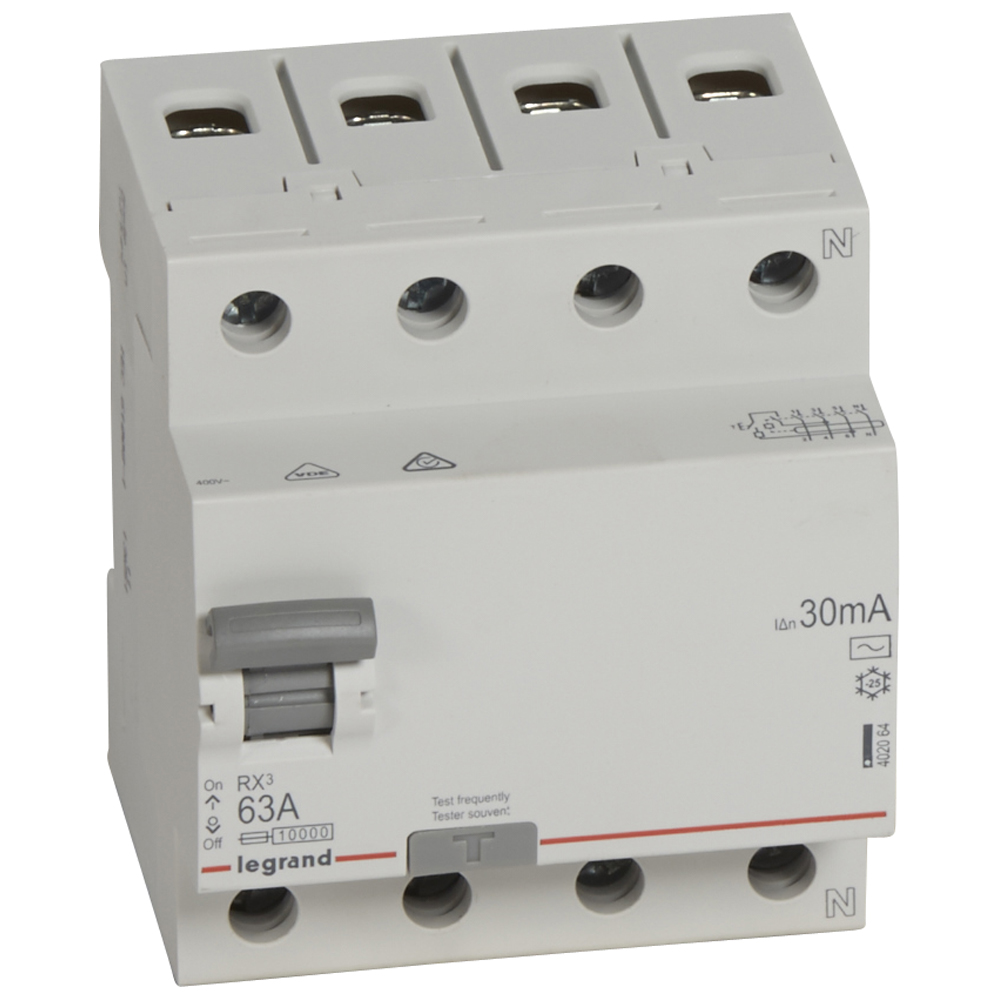 Legrand RX3 УЗО 4P 30мА 63А (AC). фото
