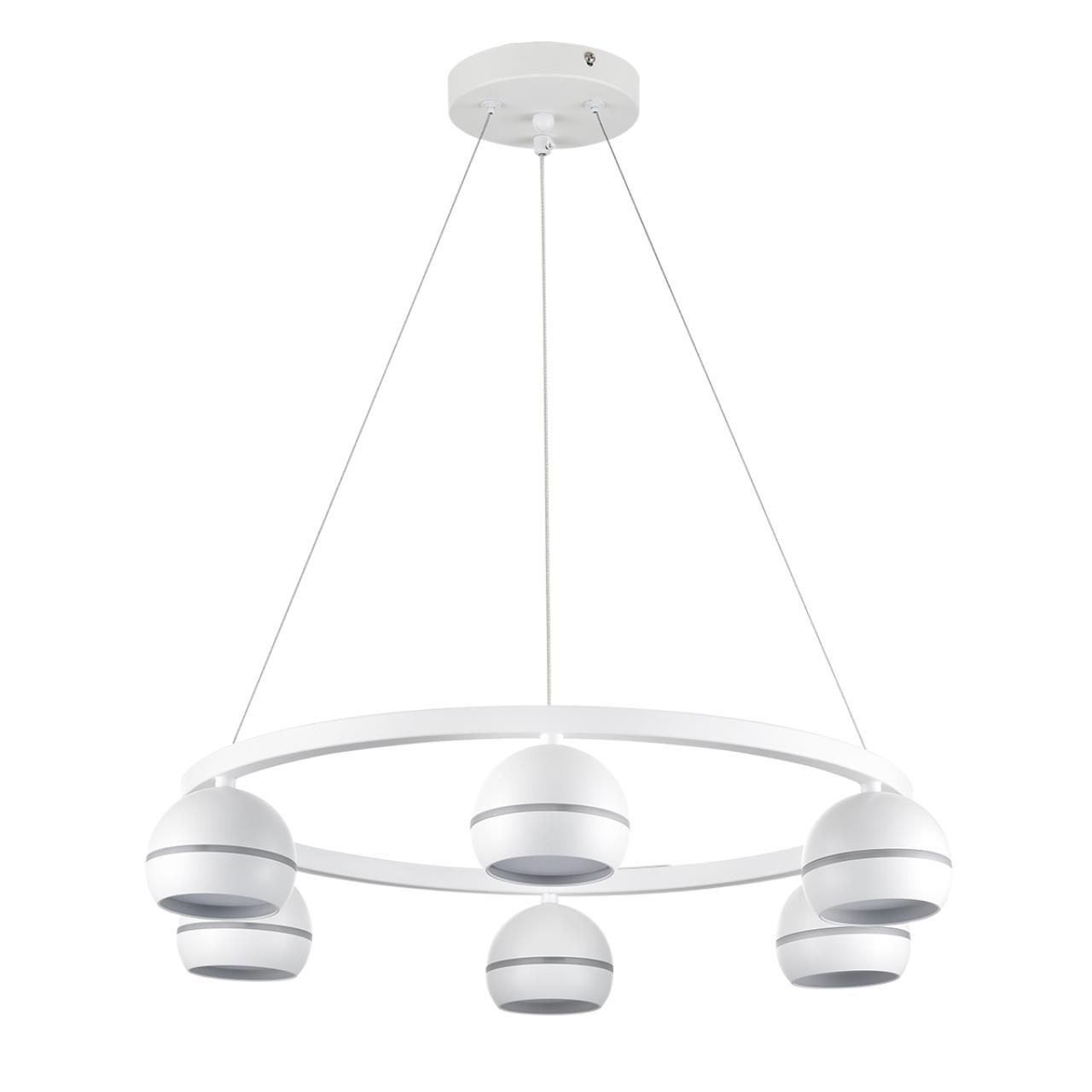 Lumion 8254/6 COMFI LN25 белый, металл Светильник подвесной LED GX53 6*7W 220V LUAZANA фото