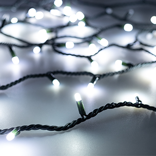 Arlight Светодиодная гирлянда ARD-STRING-PRO-1000-GREEN-100LED-MILK-PULSE White (230V, 7W) (Ardecoled, IP65) фото