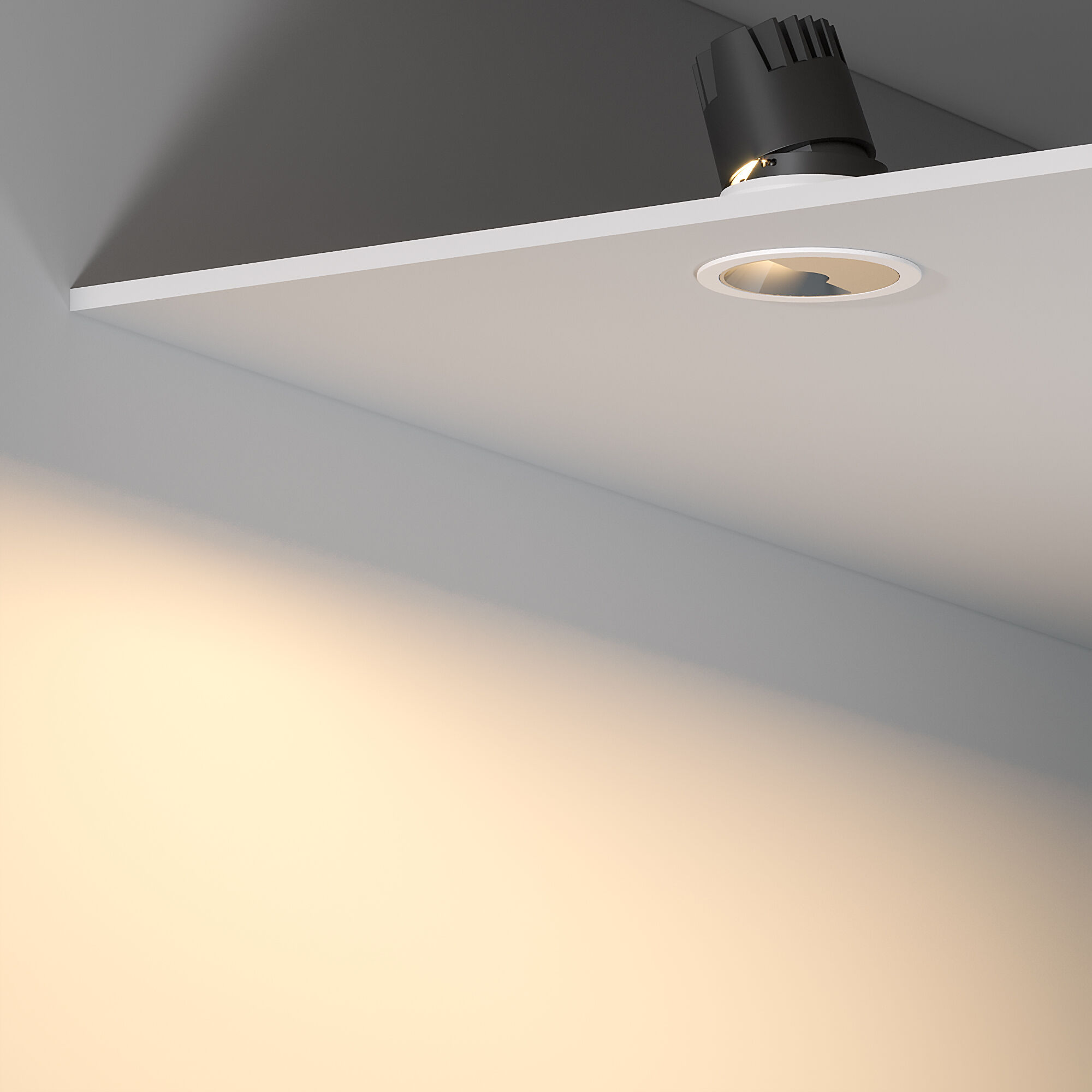 Elektrostandard 25090/LED 10W 3000K белый/хром Потолочный светодиодный светильник фото