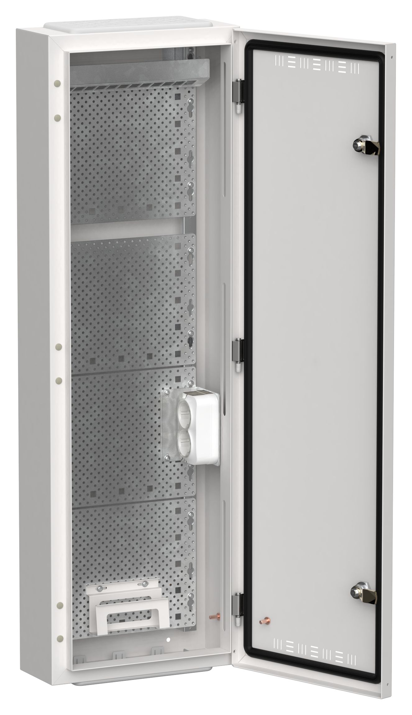 IEK TITAN 5 Корпус мультимедиа ЩРн-72 (1х72) белый фото