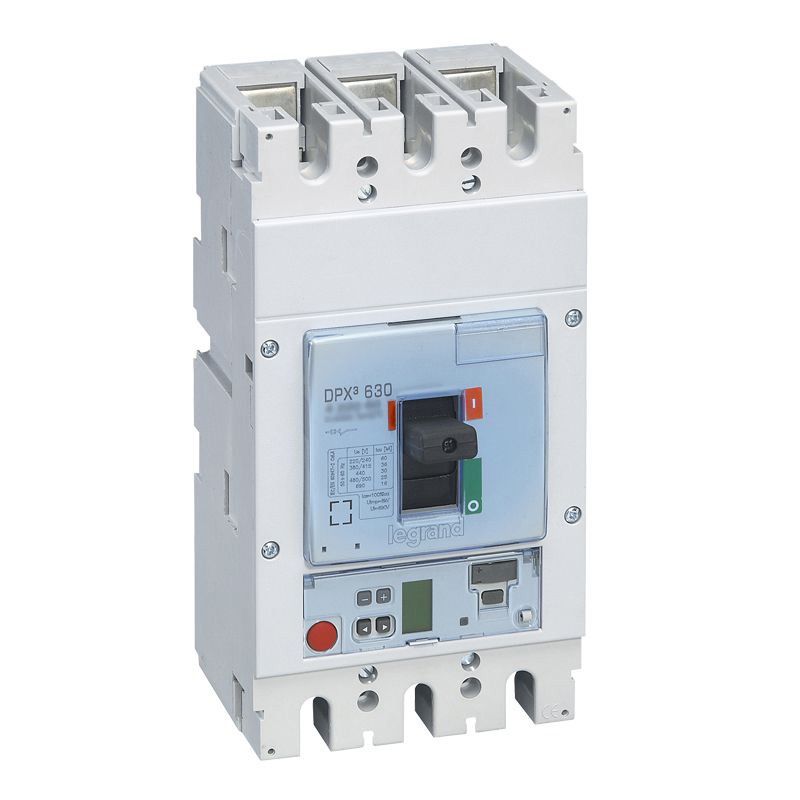 Legrand DPX3 630 Автоматический выключатель 3P 630А 70kA/эл.расц.S2. фото