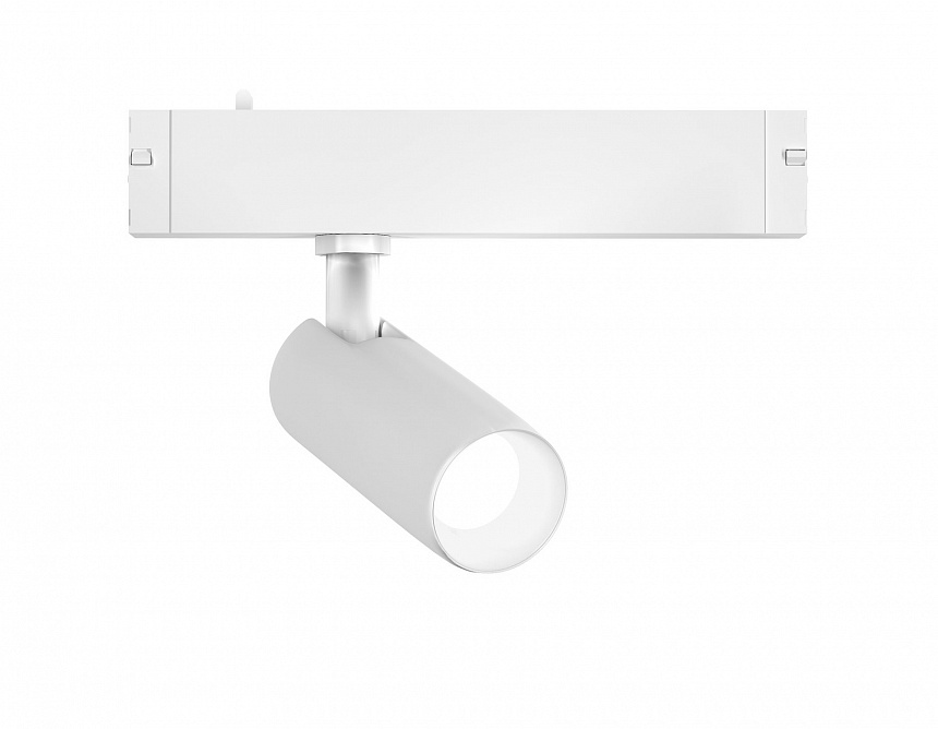 Ambrella Светильник трековый светодиодный Magnetic SMART 220V 25mm GL8001 WH белый IP20 9W 3000-6000K 24° D50*125 фото
