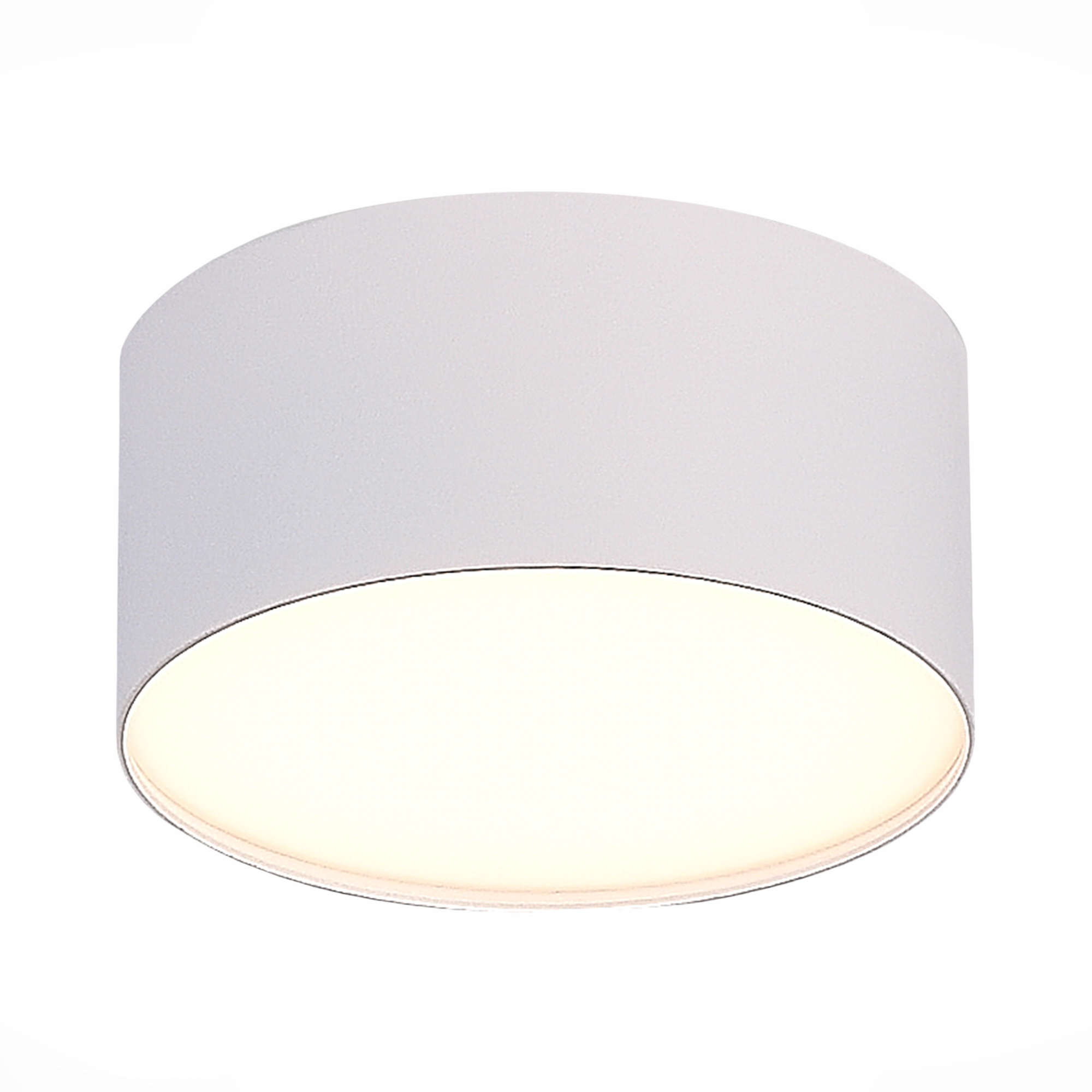 ST LUCE ST606.532.12 Светильник потолочный Белый LED 1*12W 3000K Ra>85  IP20 D120xH55 180-240V фото