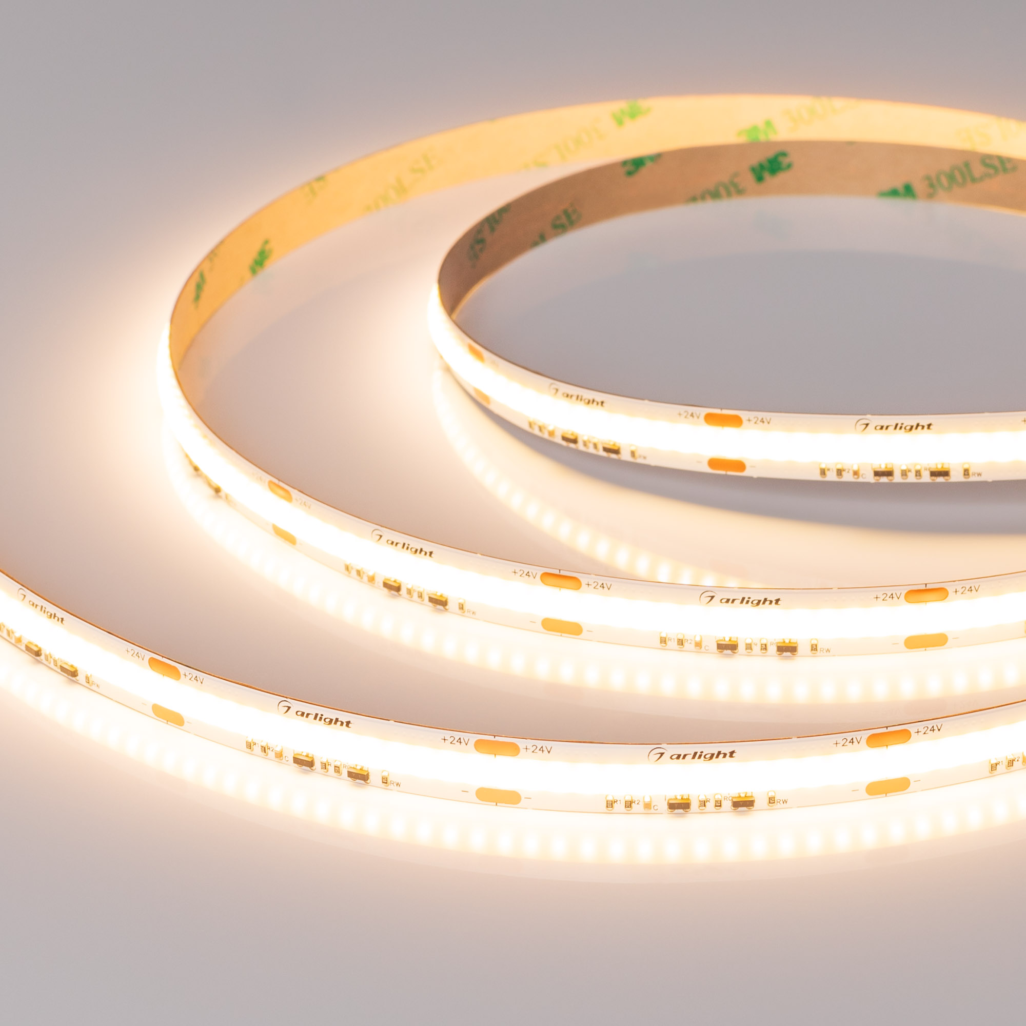 Arlight Лента COB-X560-10mm 24V Dim-To-Warm (14 W/m, IP20, 5m) (Dim-To-Warm) фото
