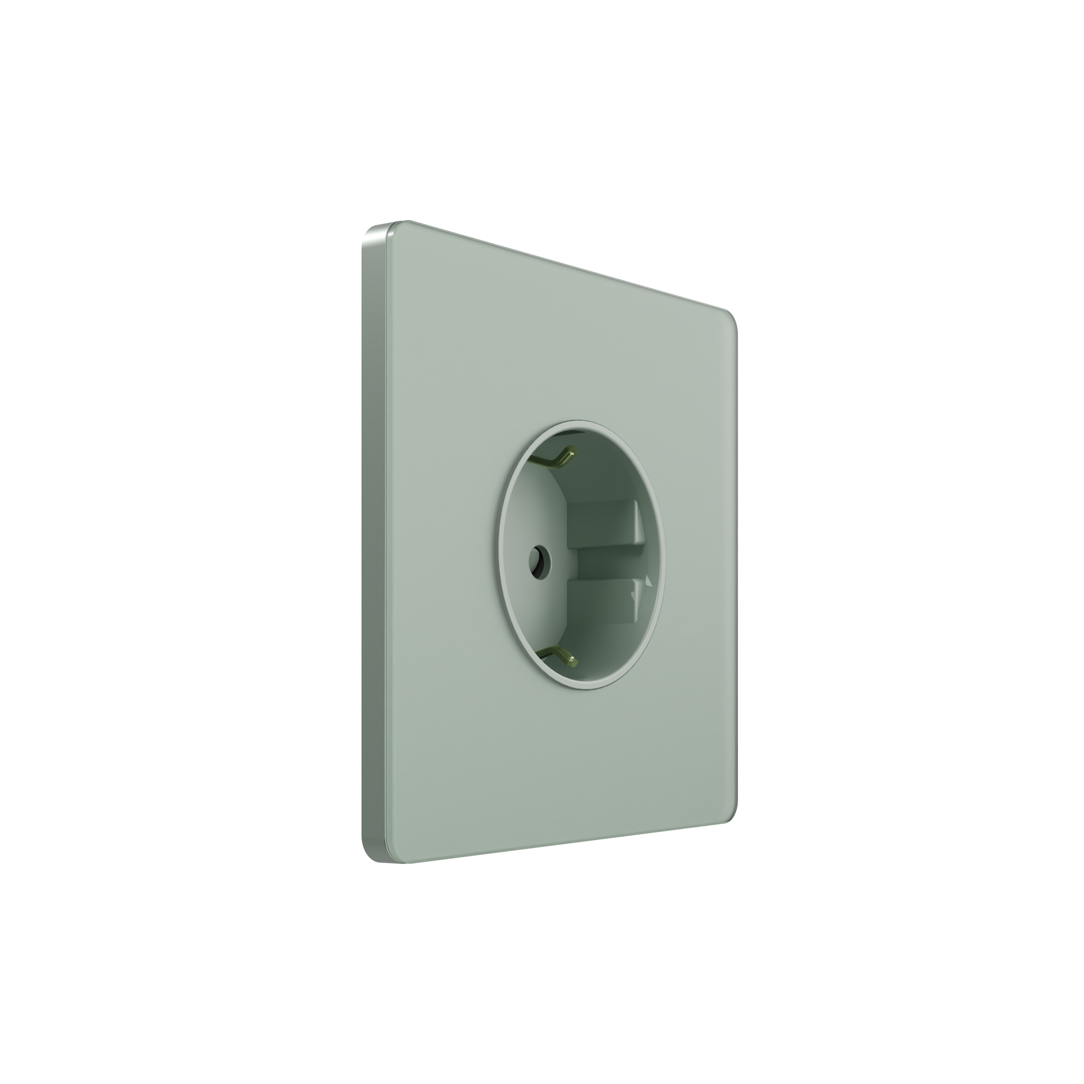 Systeme Electric Systeme Infinity Таежное утро Розетка с заземлением со шторками, 16А фото