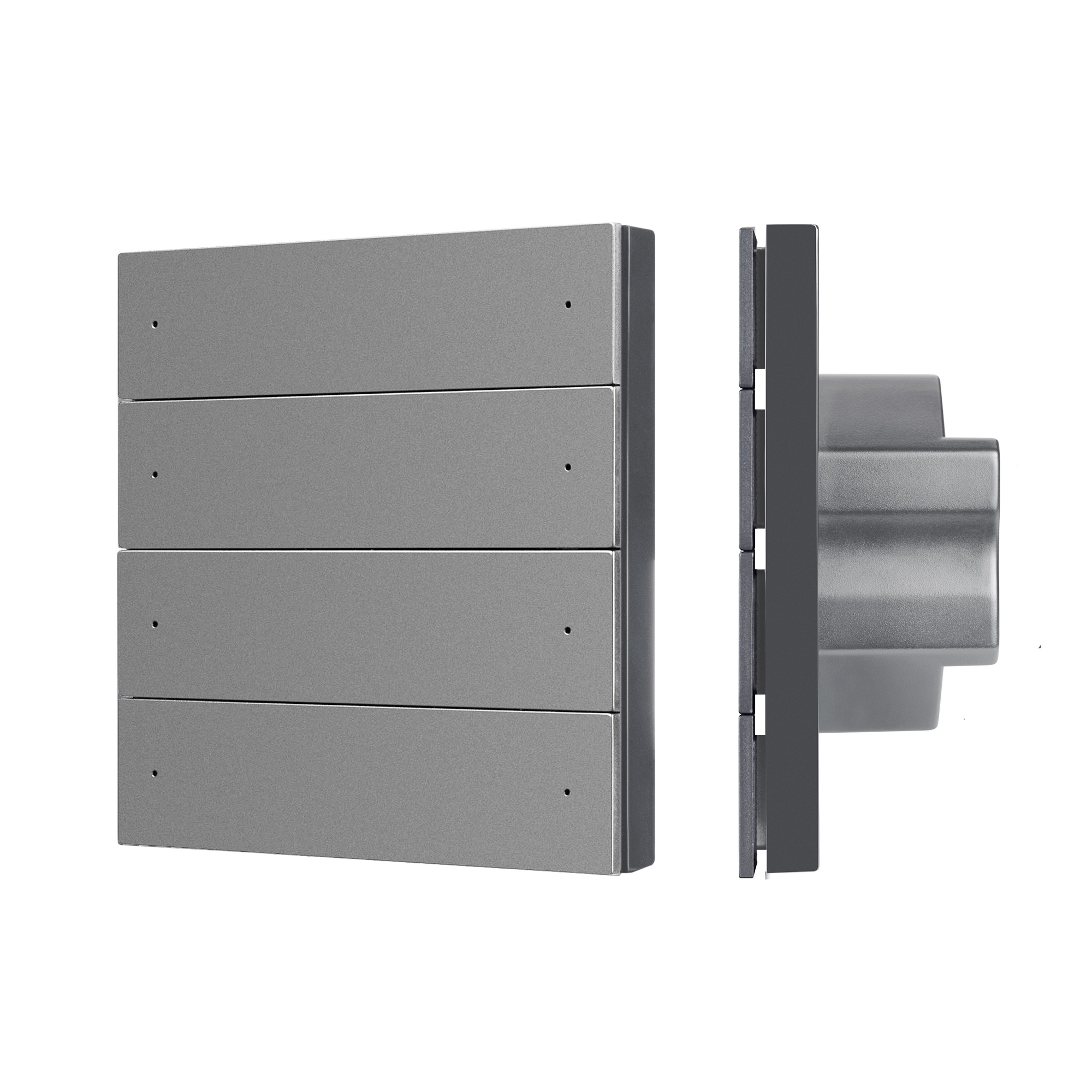 Arlight INTELLIGENT Кнопочная панель SMART-ZB-801-22-1G-8SC-MULTI-IN Grey (230V) (IARL, IP20 Пластик, 5 лет) фото