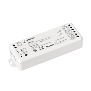 Arlight INTELLIGENT ARLIGHT Диммер SMART-PWM-102-72-MIX-PD-SUF (12-36V, 2x5A, TUYA Wi-Fi, 2.4G) (IARL, IP20 Пластик, 5 лет) фото