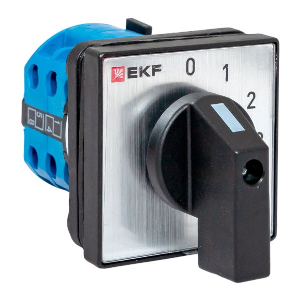 EKF Переключатель кулачковый ПК-1-101 10А 1P «0-1-2-3» IP65 фото