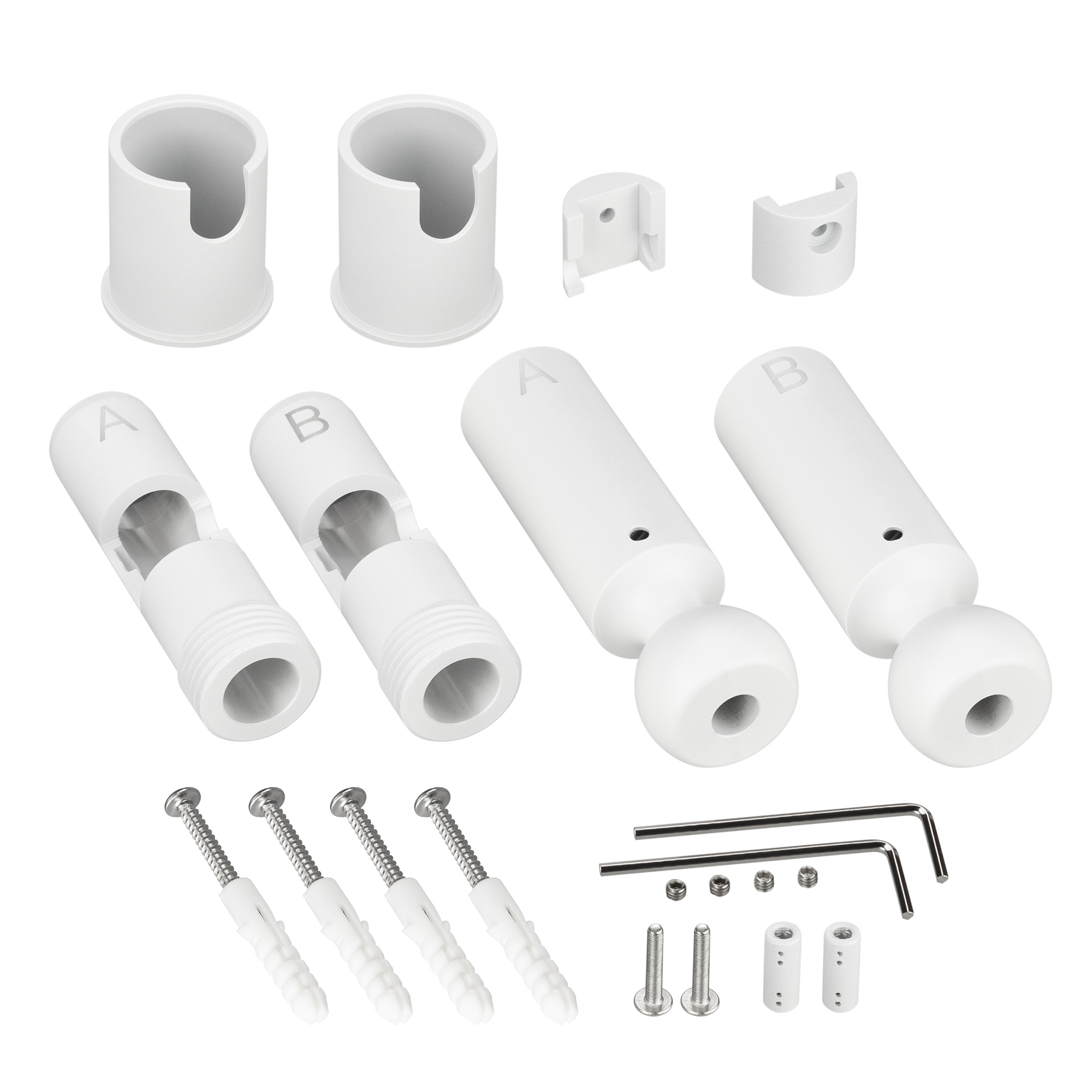 Arlight Крепление ARL-WAVE-1815-S-2-ENDCAP White (Металл) фото