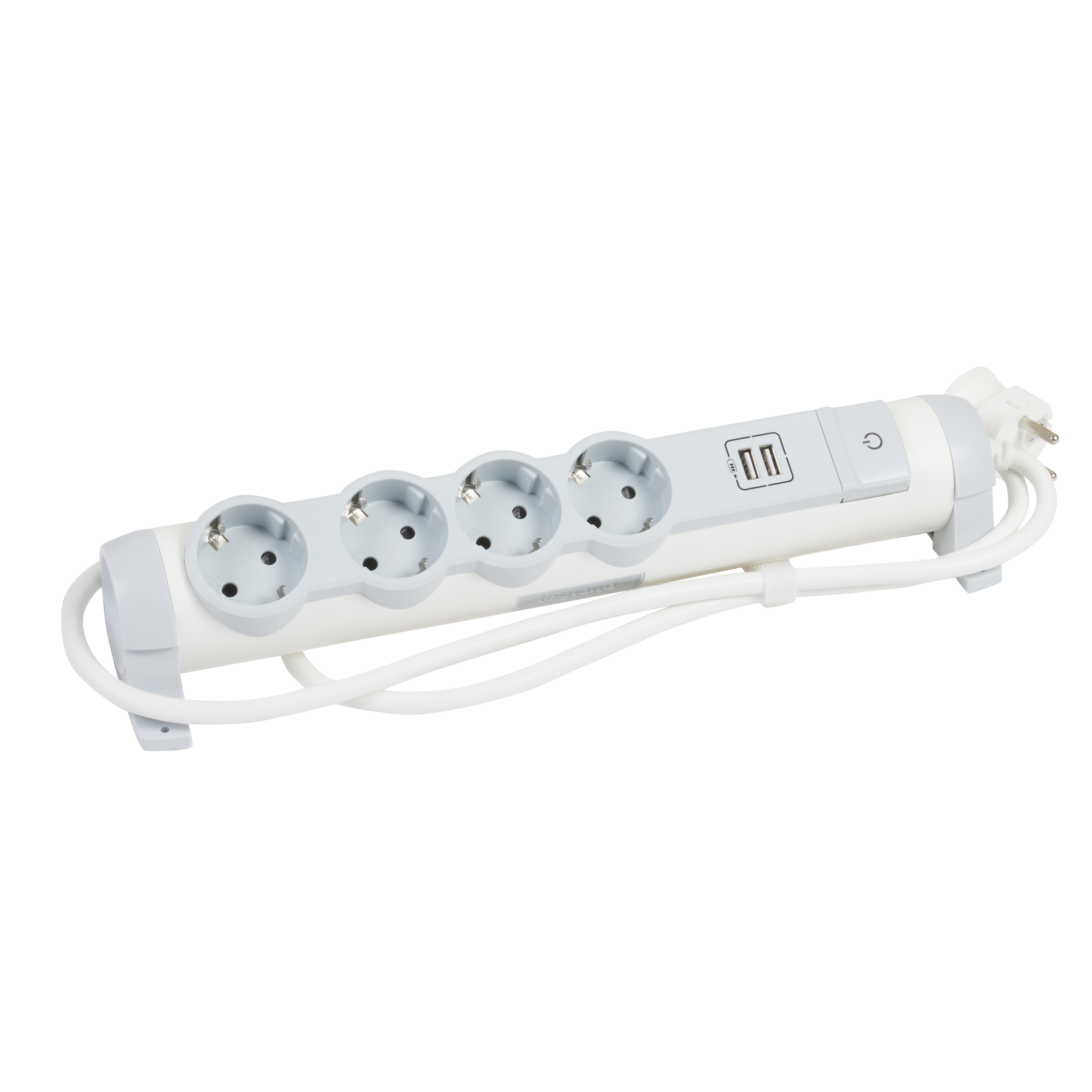 IEK COMFORT Удл. У04К 1,5м 3х1,5мм2 16А USB A+C 20Вт бел. фото