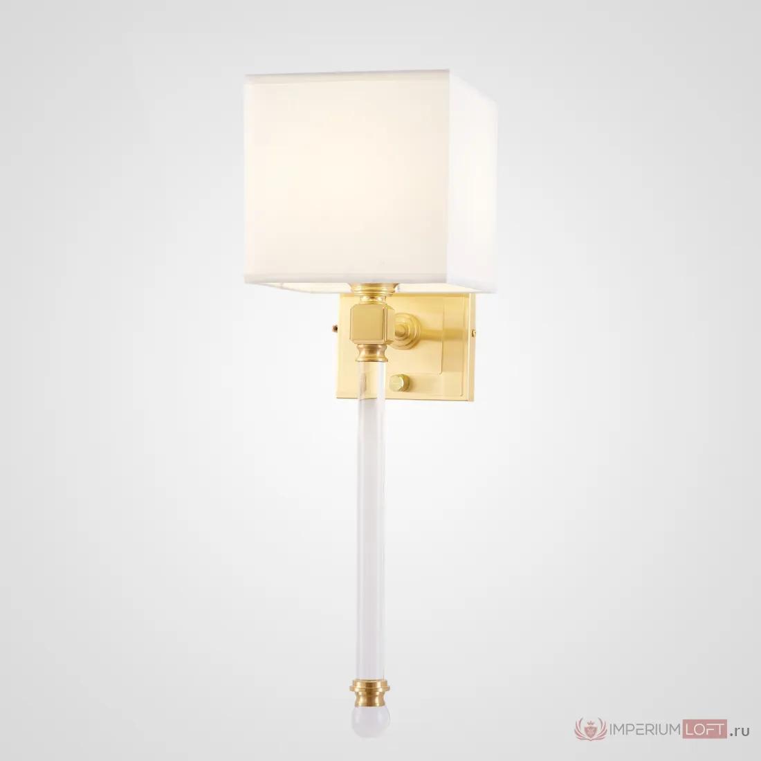 ImperiumLoft Бра Regina Andrew Crystal Sconce Brass фото