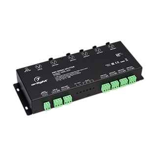 Arlight DMX-сплиттер SMART-DMX-4CH (12-36V, XLR3) (IP20 Металл, 5 лет) фото