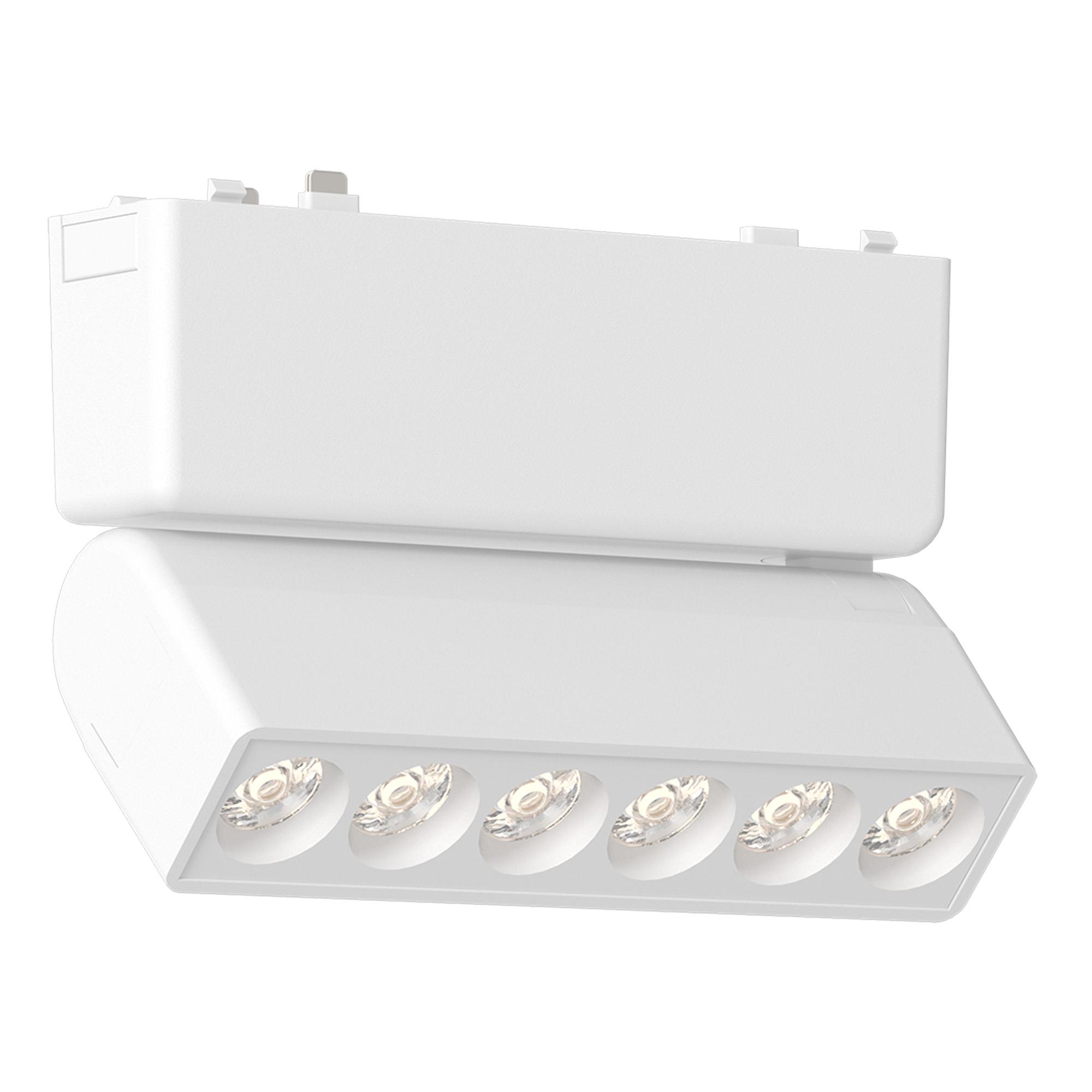 ST LUCE ST675.546.06 Магнитный трековый светильник Белый LED 1*6W 4000K 360Lm Ra>90 >90 IP20 L122xW26xH83 48V фото