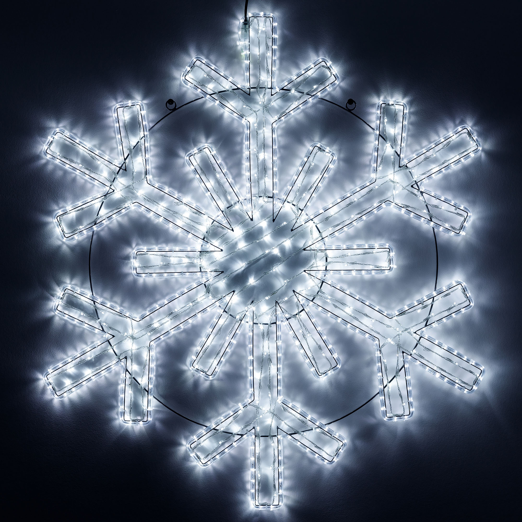 Arlight Фигура ARD-SNOWFLAKE-M11-1250x1200-604LED White (230V, 36.5W) (Ardecoled, IP65) фото