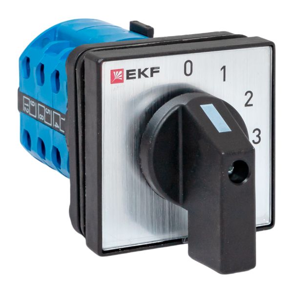 EKF Переключатель кулачковый ПК-1-102 10А 2P «0-1-2-3» IP65 фото