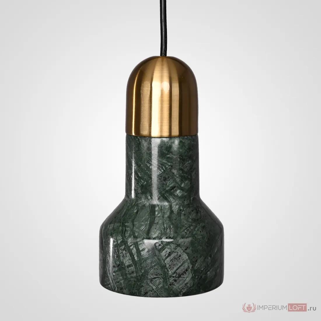 ImperiumLoft Подвесной светильник JAZZ STONE green brass фото