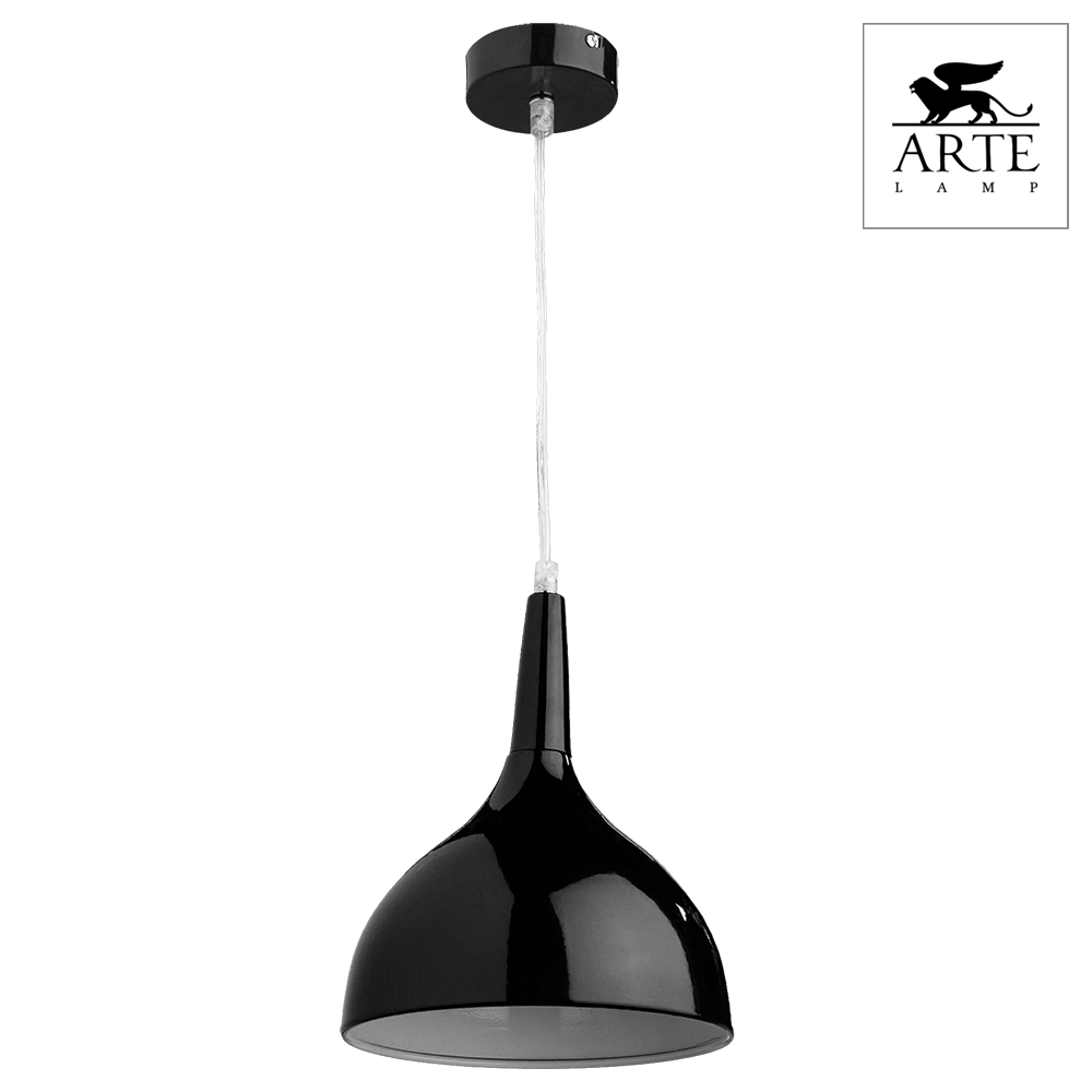 Arte Lamp Helmet Черный Светильник подвесной 60W E27 фото