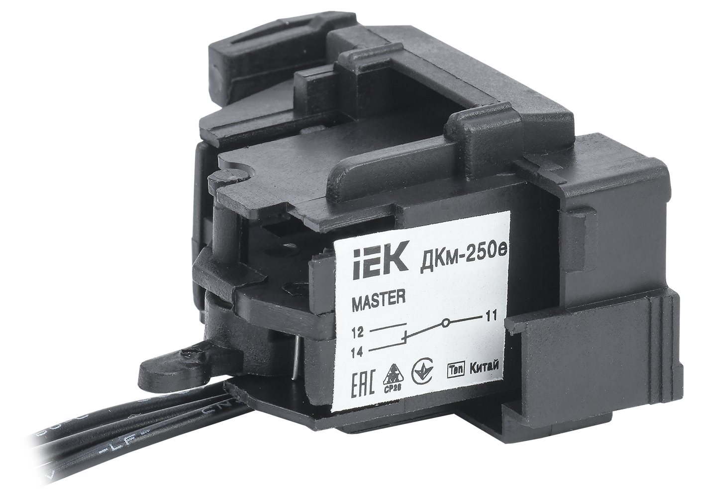 IEK KARAT MASTER Контакт дополнит. ДКм-250е (ДКм-35) с электронным расцепителем фото