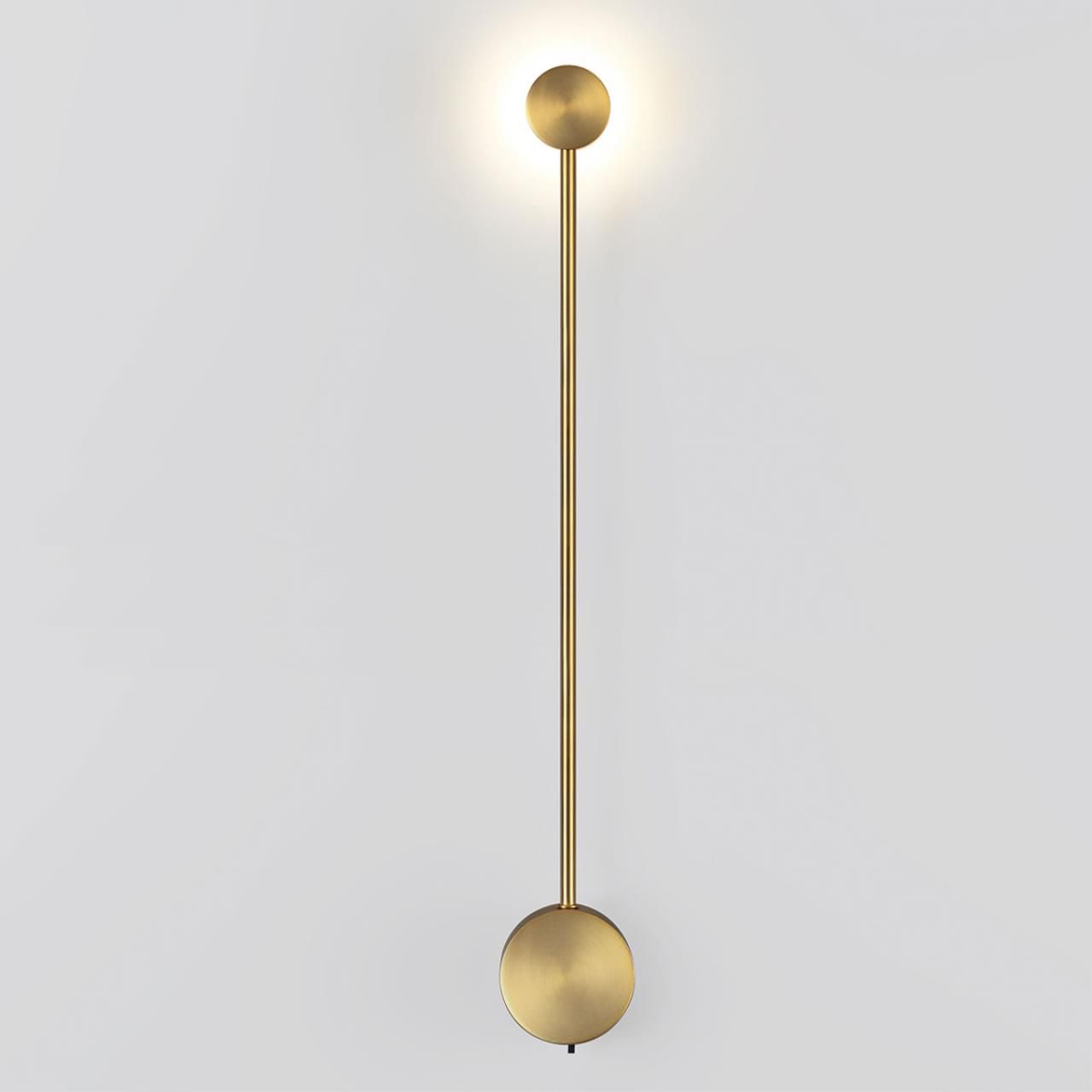 Odeon Light 7009/5WLA HIGHTECH ODL25 античная бронза/металл/акрил Настенный светильник LED 3000/4000K тумблер на корп. 5W 220V CRI > 90 SATELLITE фото
