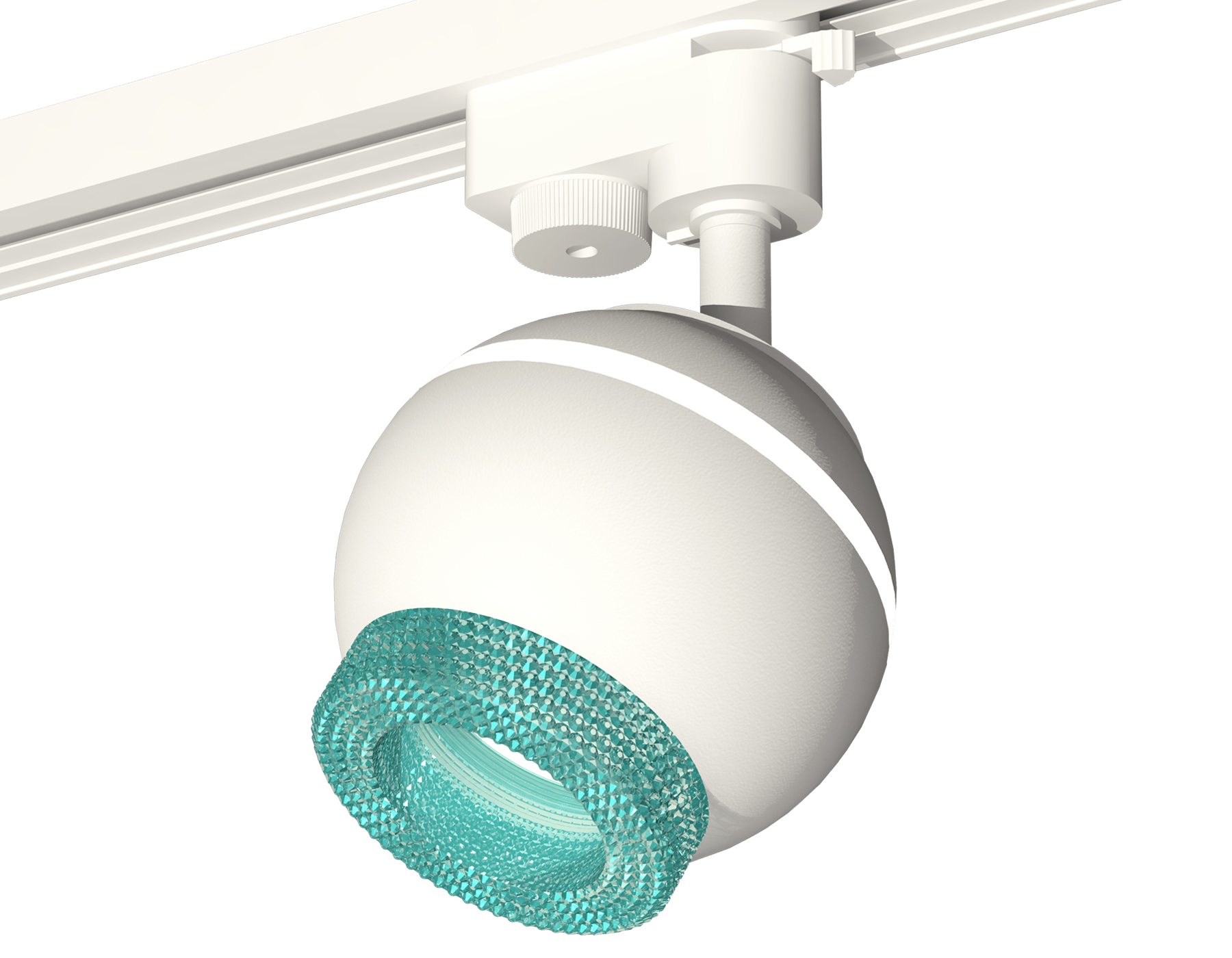 Ambrella Комплект трекового светильника XT1101063 SWH/BL белый песок/голубой MR16 GU5.3 LED 3W 4200K (A2520, C1101, N7194) фото