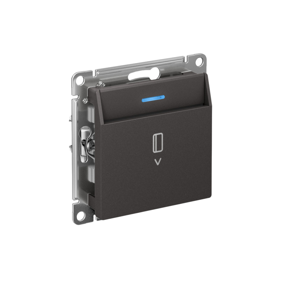 Systeme Electric AtlasDesign Базальт Выключатель карточный 10А, без задержки времени, механизм фото