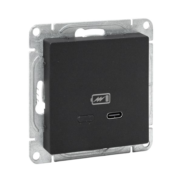 EKF Механизм розетки USB-С, быстрая, чёрная Эпика фото