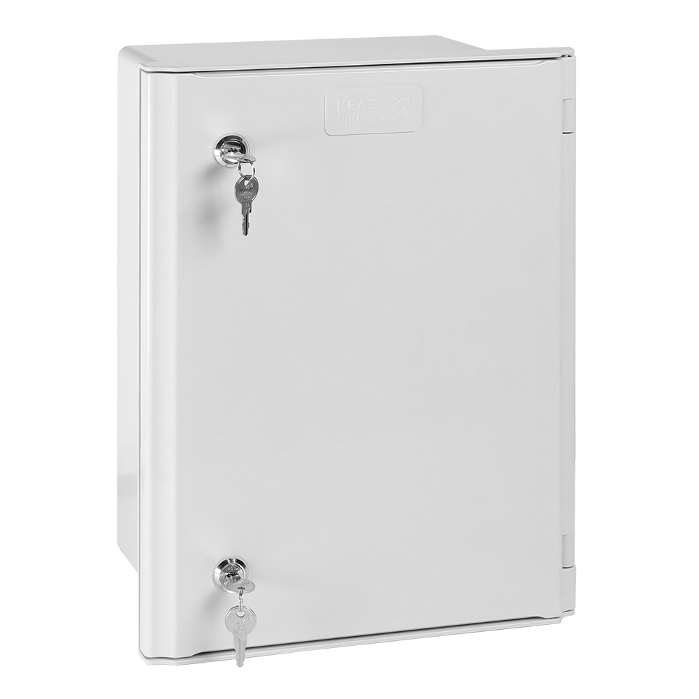 КЭАЗ Корпус из полиэстера OptiBox G-310х424х192-S-1-11-AIW-IP65-4. фото