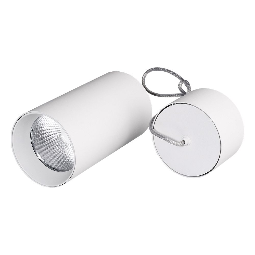 Arlight Светильник SP-POLO-HANG-R85-15W White5000 (WH-WH, 40 deg) (IP20 Металл, 3 года) фото