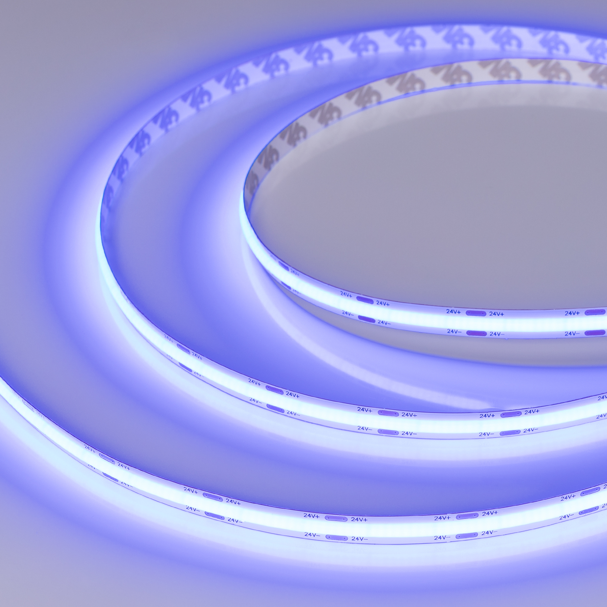 Arlight Светодиодная лента COB-X544-8mm 24V Blue (11.5 W/m, IP20, CSP, 5m) (-) фото