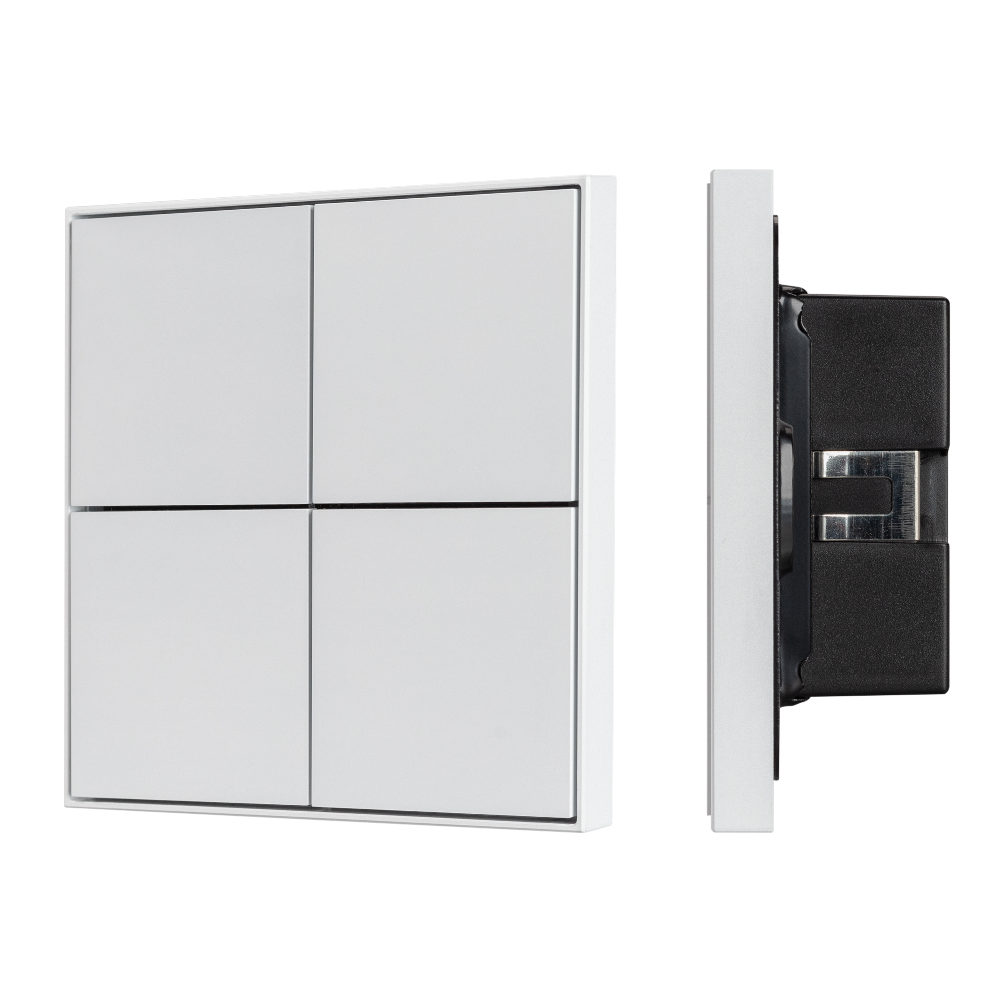 Arlight INTELLIGENT ARLIGHT Кнопочная панель KNX-304-23-IN White (BUS, Frame) (IARL, IP20 Металл, 2 года) фото