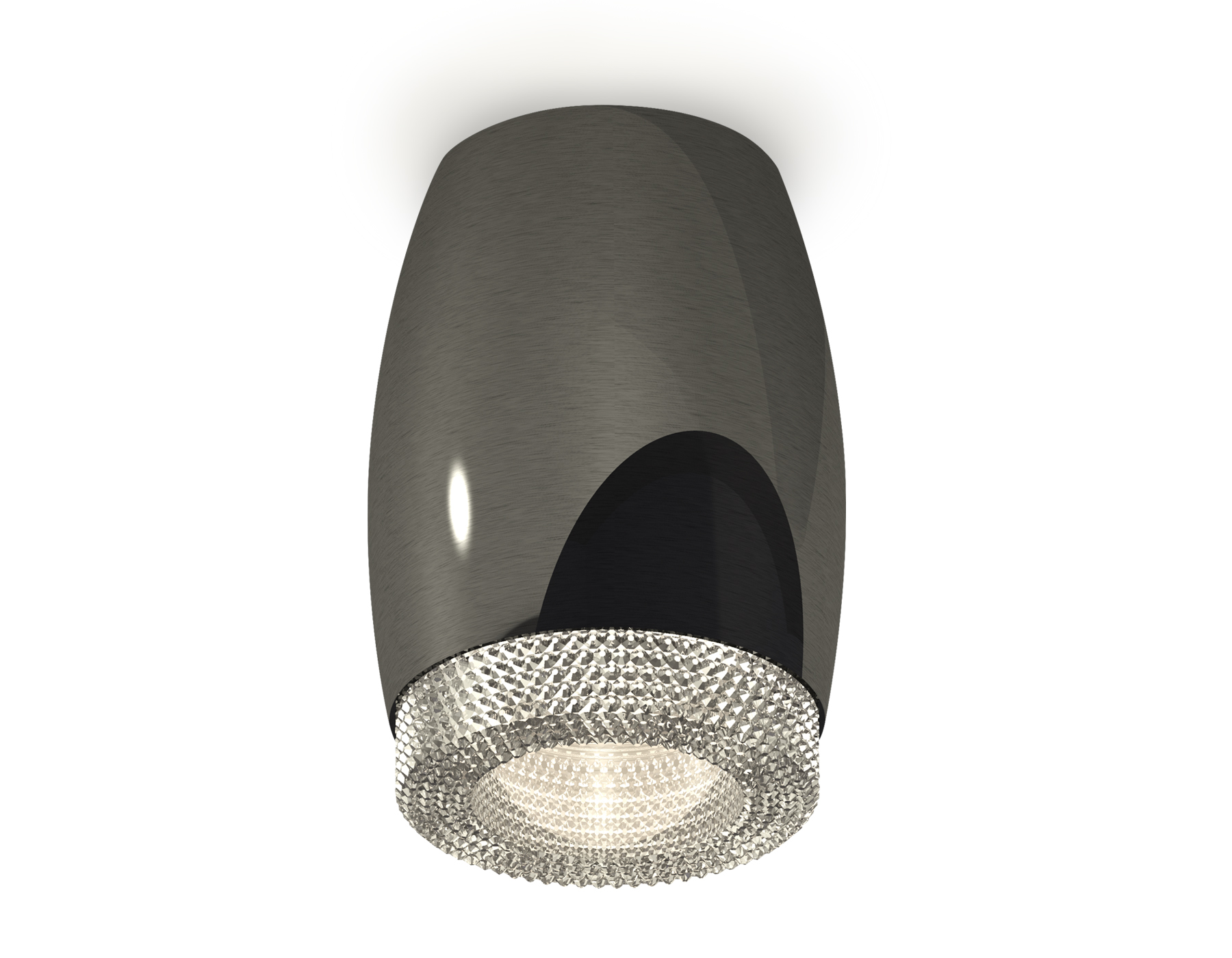 Ambrella Комплект накладного светильника с композитным хрусталем XS1123010 DCH/CL черный хром/прозрачный MR16 GU5.3 (C1123, N7191) фото