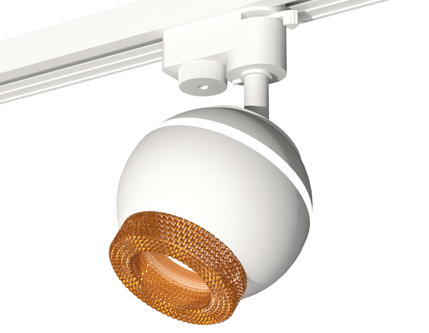 Ambrella Комплект трекового светильника XT1101064 SWH/CF белый песок/кофе MR16 GU5.3 LED 3W 4200K (A2520, C1101, N7195) фото