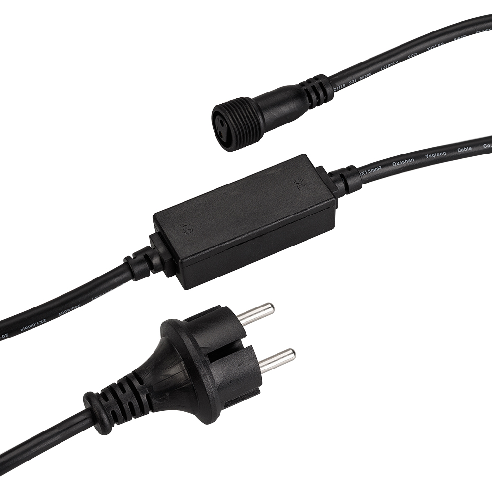 Arlight Шнур питания ARD-PRO-STD-1.5M Black (230V, 1.6A) (Ardecoled, Закрытый) фото