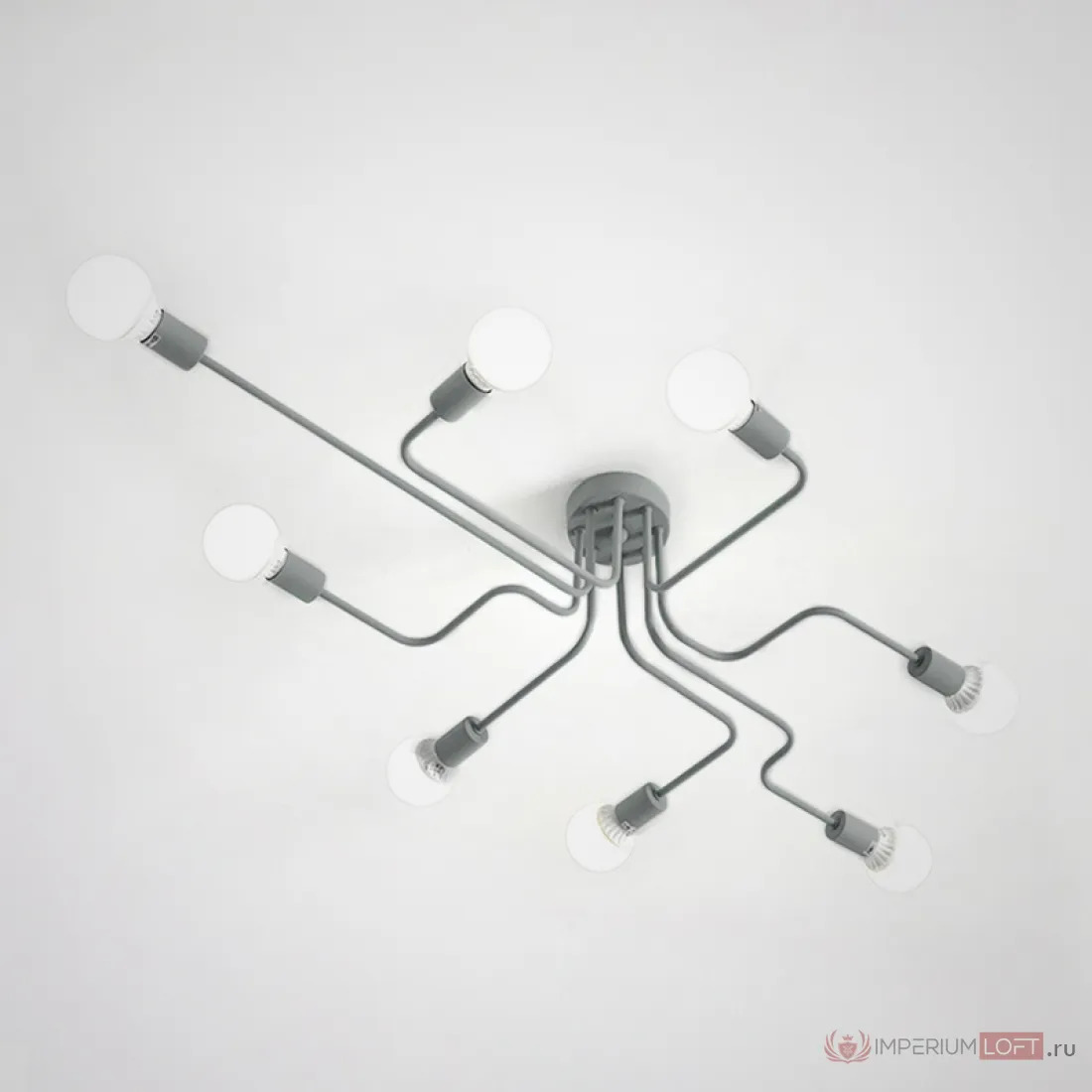 ImperiumLoft Потолочная люстра SCHEME GRAY фото