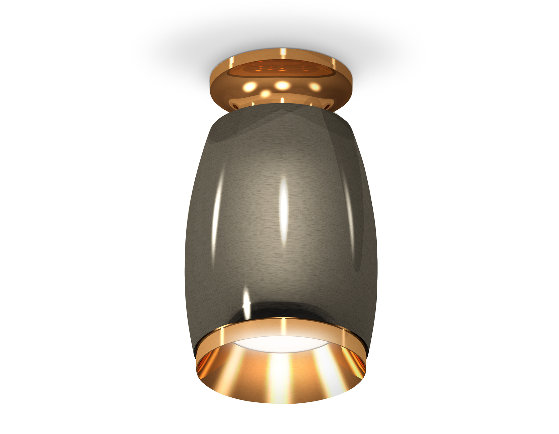 Ambrella Комплект накладного светильника XS1123043 DCH/PYG черный хром/золото желтое полированное MR16 GU5.3 (N6905, C1123, N7034) фото