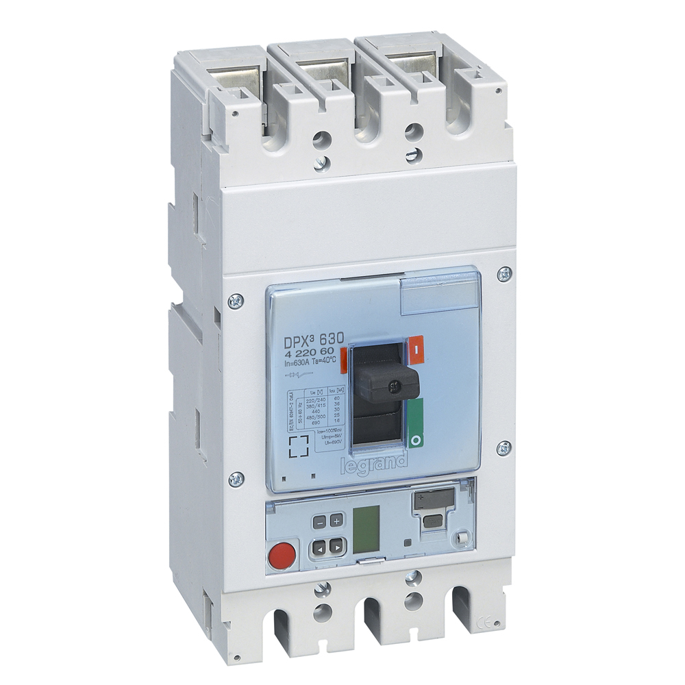 Legrand DPX3 630 Автоматический выключатель 3P630А 36kA/S2. фото