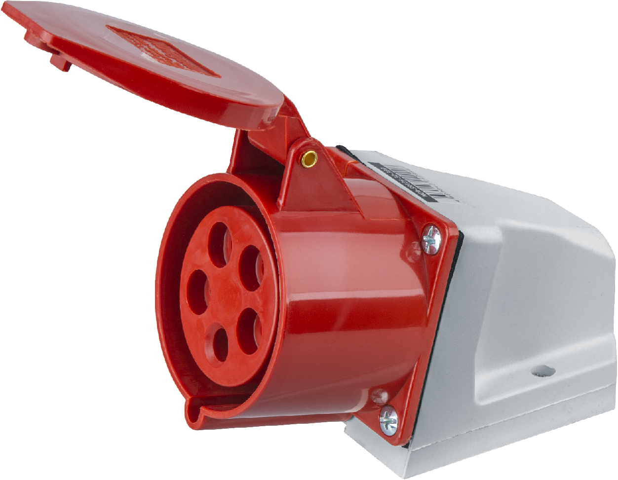 Розетка Navigator NCA-SR125-32-380 стационарная наружная 32А 3P+N+PE IP44 (60/10/1)