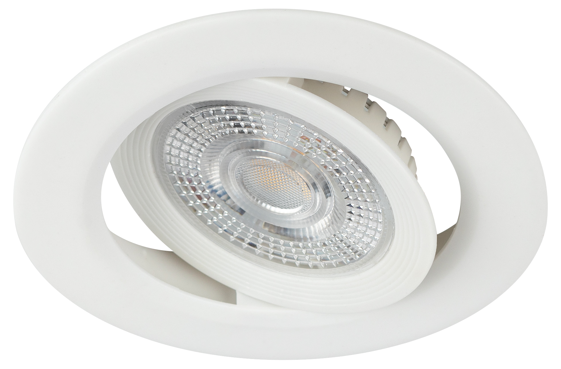 ЭРА Светильник светодиодный встраиваемый KL LED 25A-5 3K WH SET 10 5Вт 3000К круглый поворотный белый набор 10 шт фото
