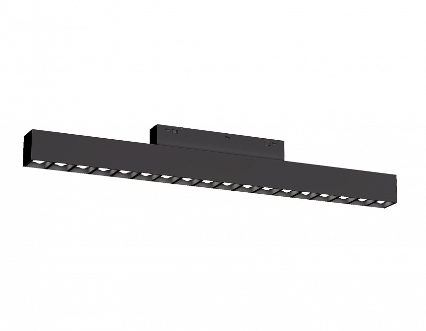 Ambrella Светильник трековый светодиодный Magnetic standard 48V 20mm GL4505 BK черный IP20 18W 3CCT 3000-6000K SMART 24° 328*22*25 фото