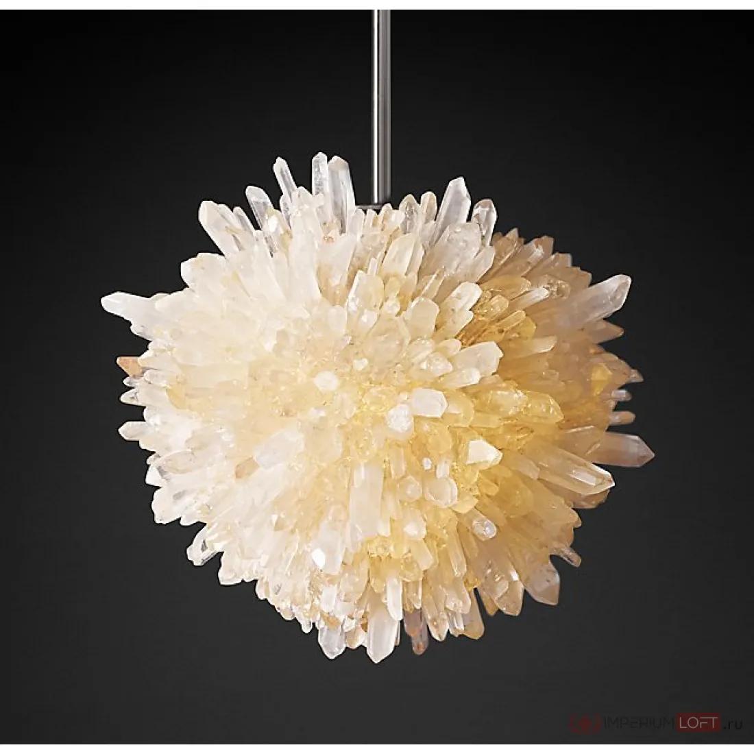 ImperiumLoft Люстра RH QUARTZ CRYSTAL Лампа-Шар из кристаллов кварца фото