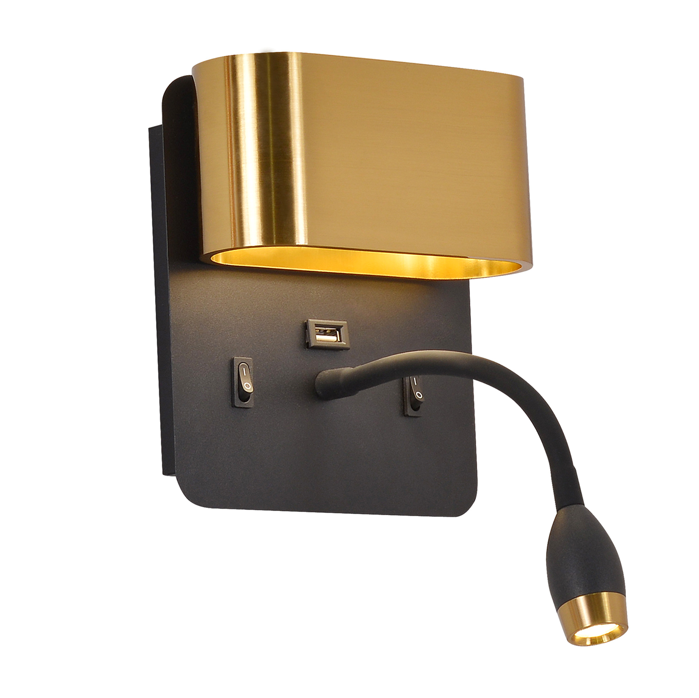 F-Promo 4475-2W, настенный светильник, D180xW160xH280, LEDx4W + LEDx1.5W, 220LM, 4000K, included фото
