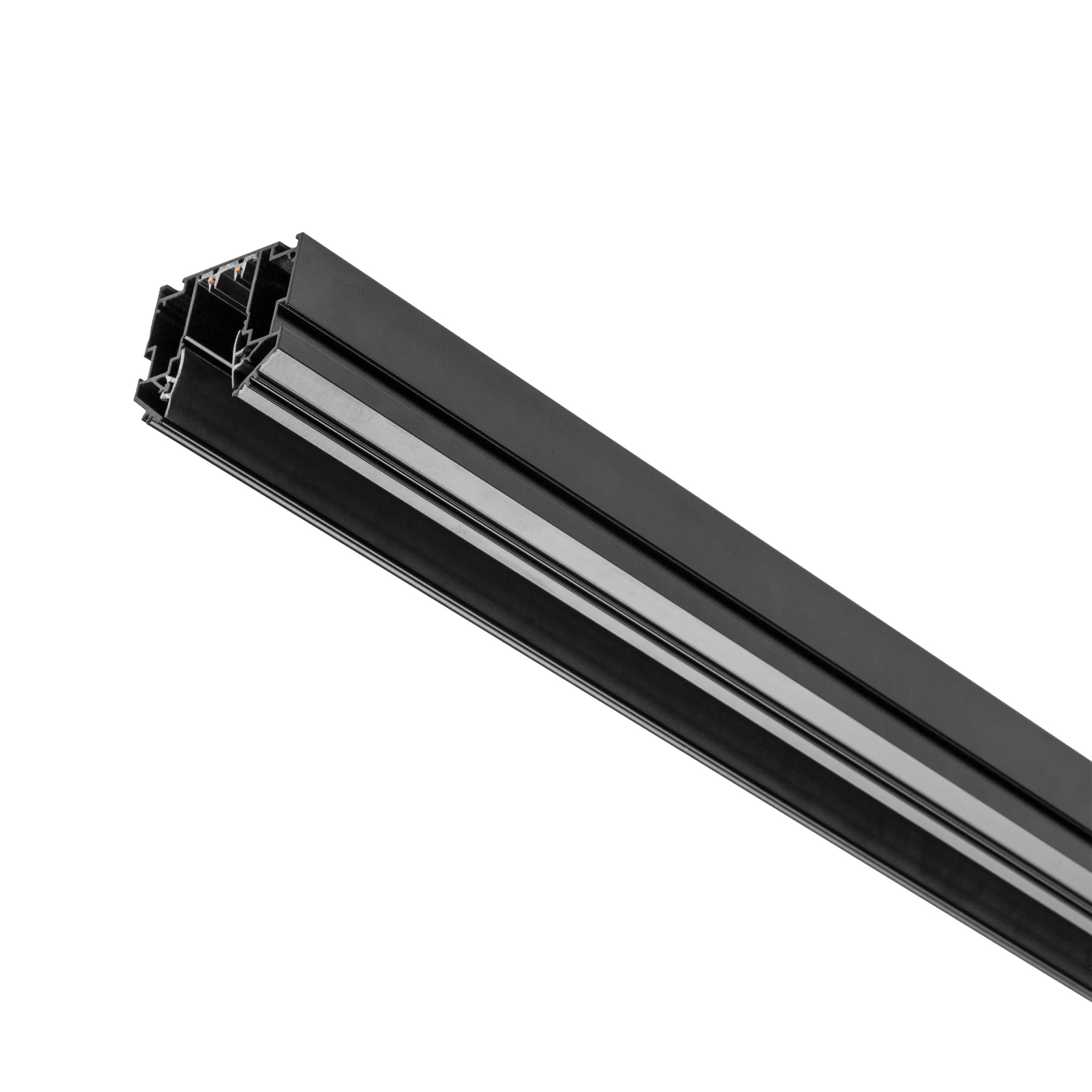 Lightstar 505437 Трек встраиваемый под гарпун TETA PRO 3м ЧЕРНЫЙ (Резинки 2 шт в комплекте), шт фото