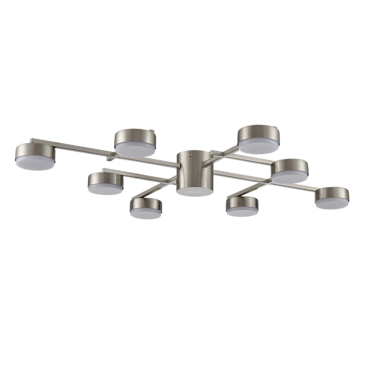 Lumion 8115/8C COMFI LN25 никель, металл Люстра потолочная LED GX53 8*7W 220V DABRA фото