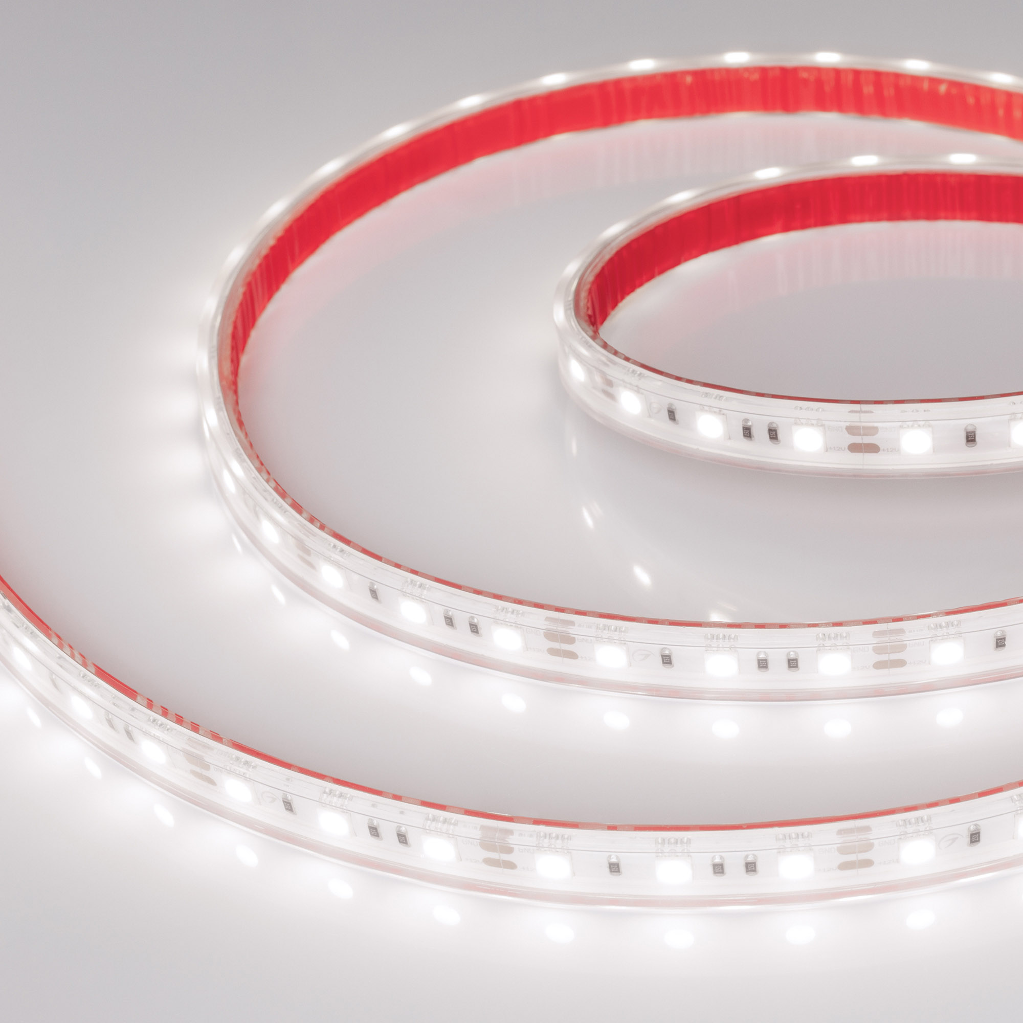 Arlight Лента герметичная RTW-PS-B60-12mm 12V White6000 (14.4 W/m, IP67, 5060, 5m) (14.4 Вт/м, IP67) фото