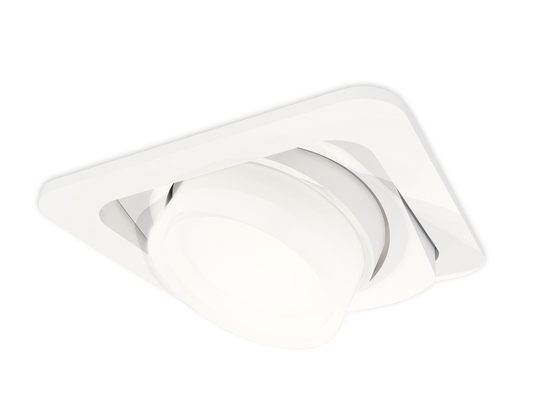 Ambrella Комплект встраиваемого поворотного светильника XC7658083 SWH/FR/CL белый песок/белый матовый/прозрачный MR16 GU5.3 (C7658, N7160) фото