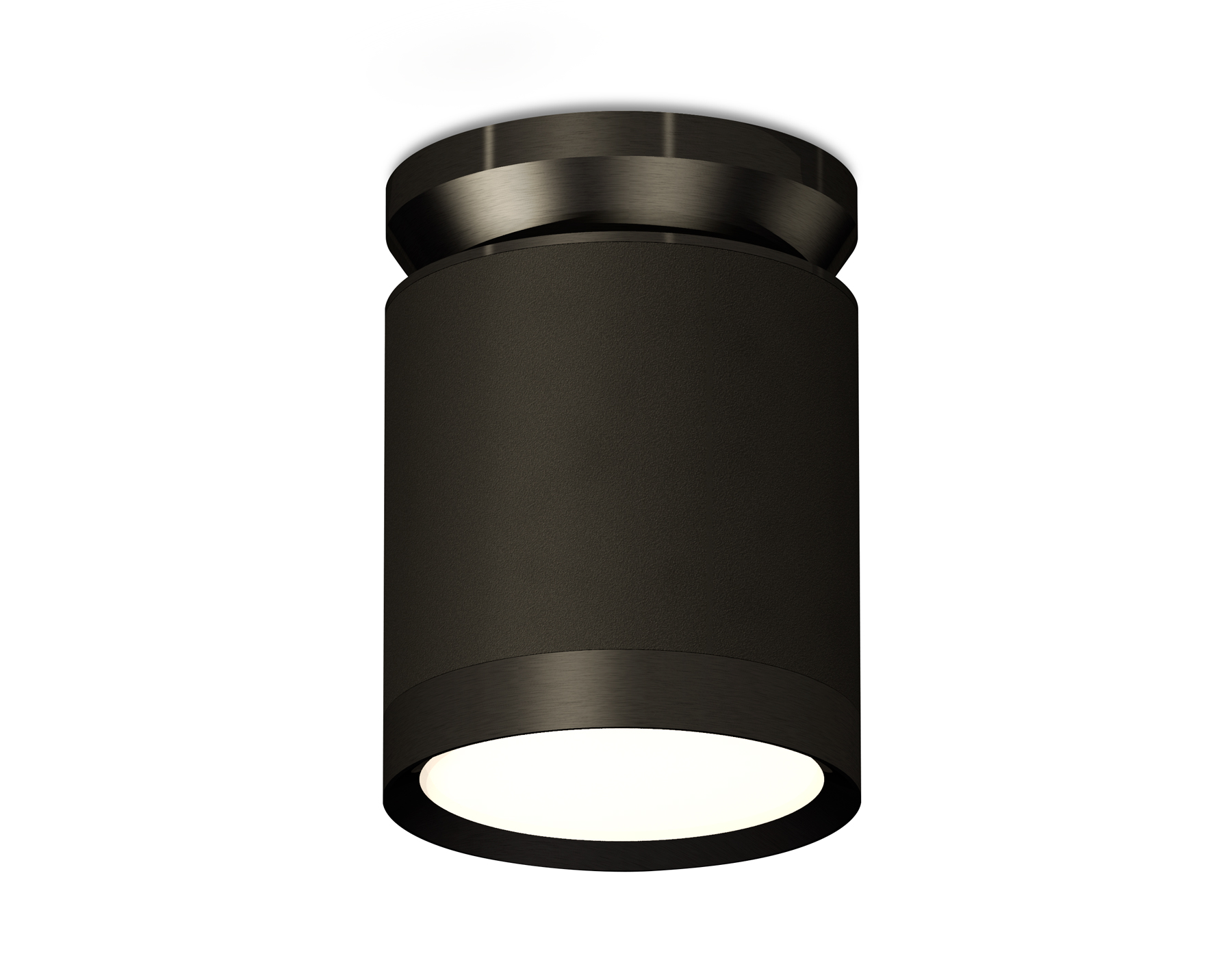 Ambrella Комплект накладного светильника XS8142020 SBK/PBK черный песок/черный полированный GX53 (N8902, C8142, N8113) фото