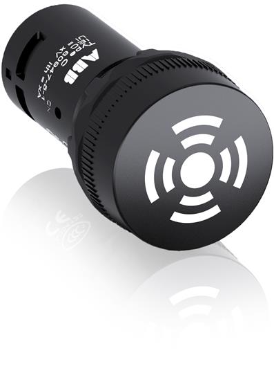 ABB Зуммер CB1-631B с пульсирующим сигналом, без подсветки, чёрный, 110-130 В AC фото