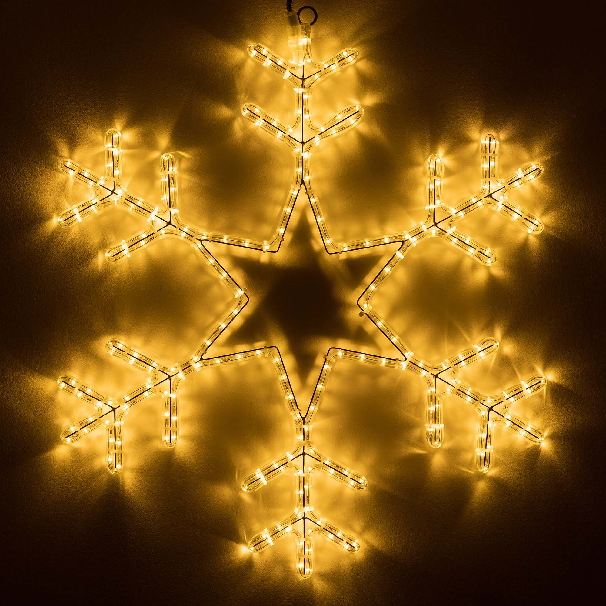 Arlight Фигура ARD-SNOWFLAKE-M4-750x750-324LED Warm (230V, 18W) (Ardecoled, IP65) фото